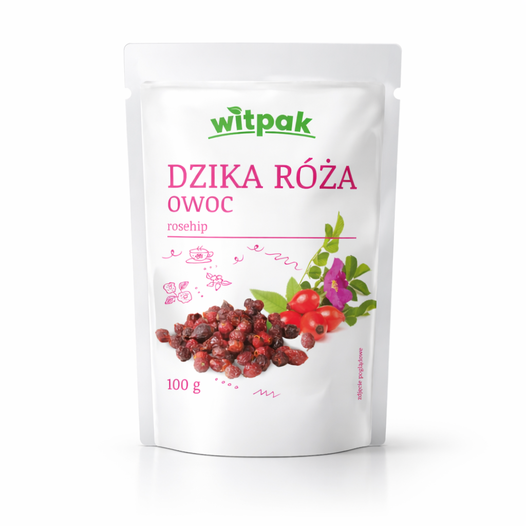 Rosehip Fruit Dried 100g | Dzika Roza Owoc