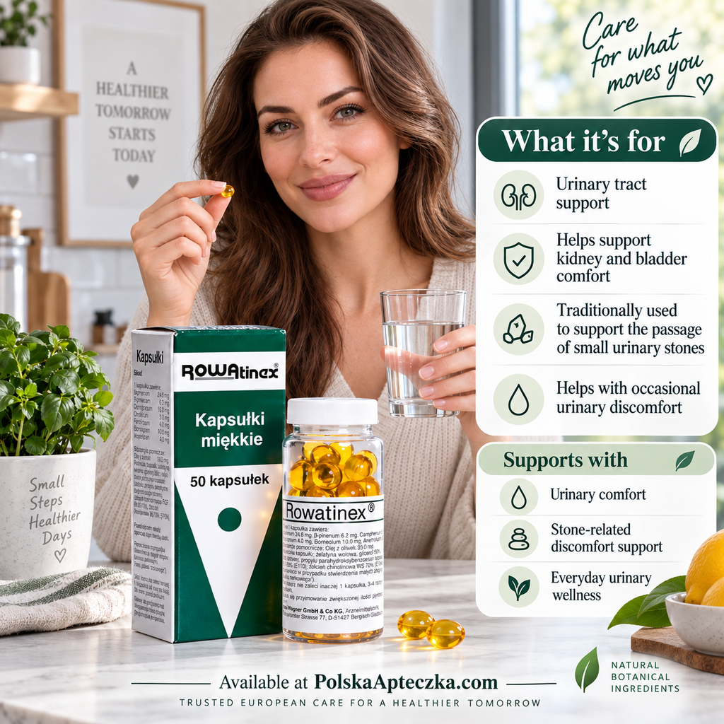Rowatinex Soft Capsules 50 Count – Kidney & Urinary Support Lifestyle