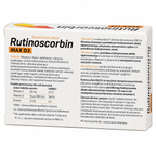 Rutinoscorbin Max D3 Vitamin C 200mg + Vitamin D3 2000 IU + Rutoside 25mg Immune Support 60 Tablets ingredients
