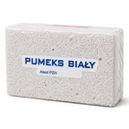 Sanel Pumeks Biały white pumice stone Polish foot care exfoliating block for heels calluses rough dry skin Atest PZH