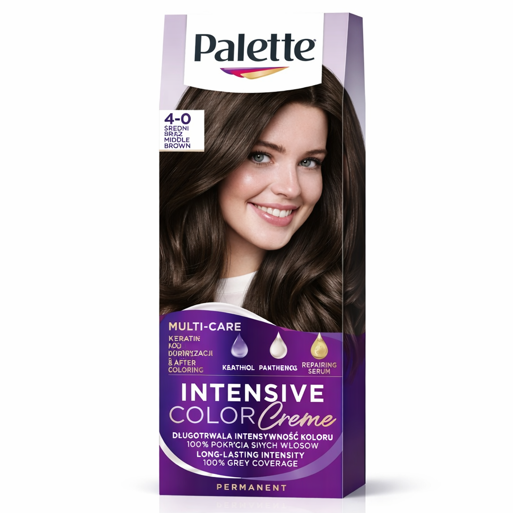 Schwarzkopf Palette Intensive Color Creme 4-0 Medium Brown N4