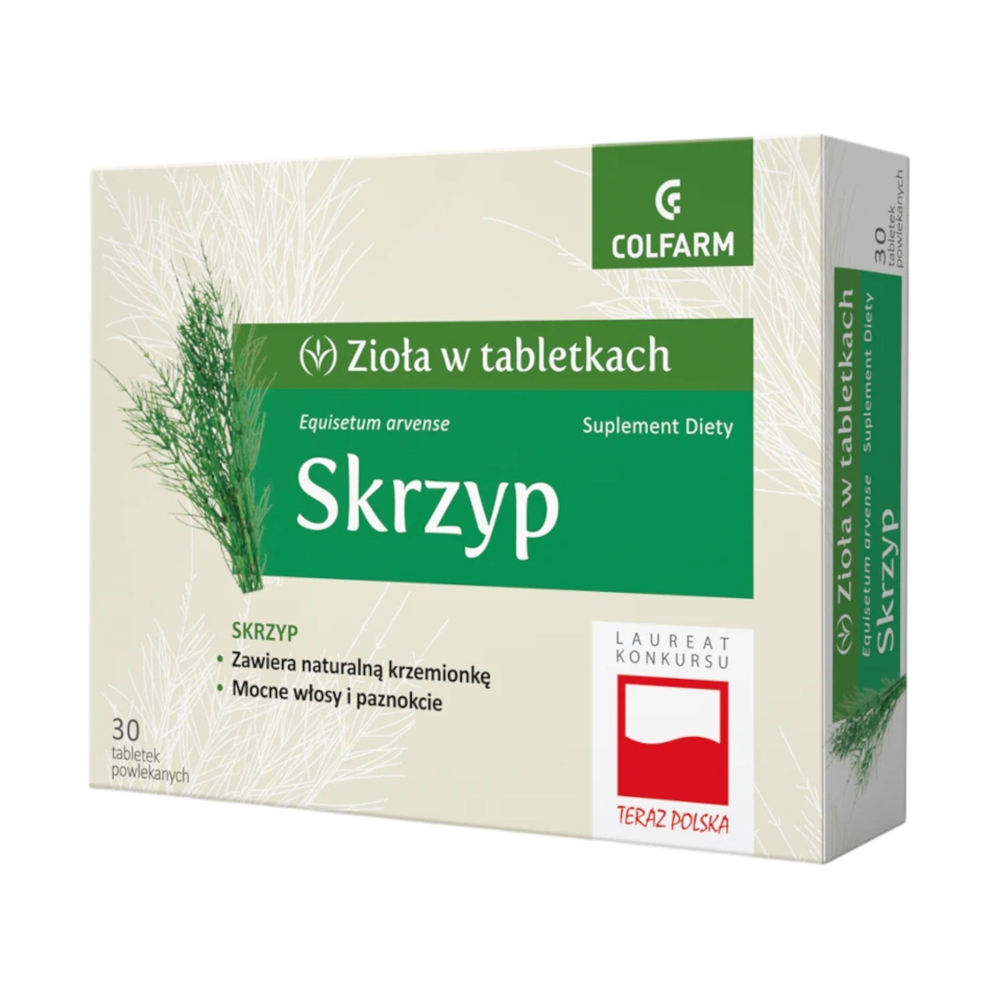 Skrzyp Horsetail 30 Tablets, Colfarm