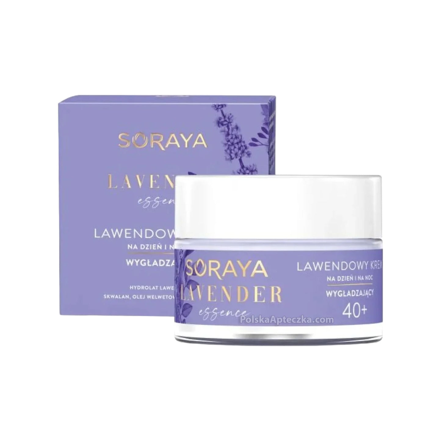 Soraya, Lavender Essence 40+ lavender smoothing cream for day & night 50ml