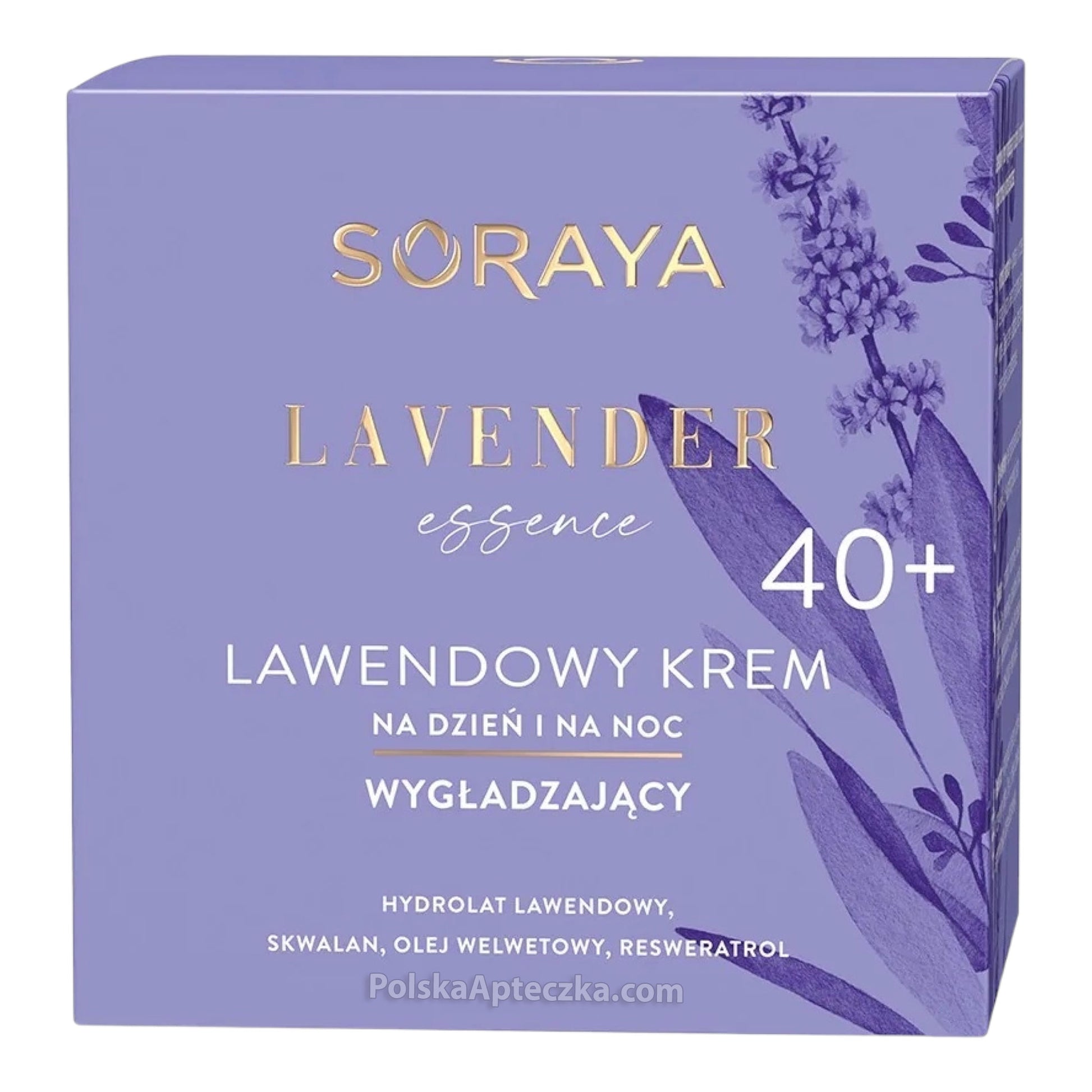 Soraya, Lavender Essence 40+ lavender smoothing cream for day & night 50ml