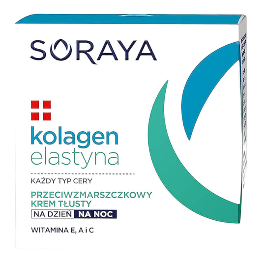 Soraya Kolagen Elastyna Przeciwzmarszczkowy krem tlusty 50ml