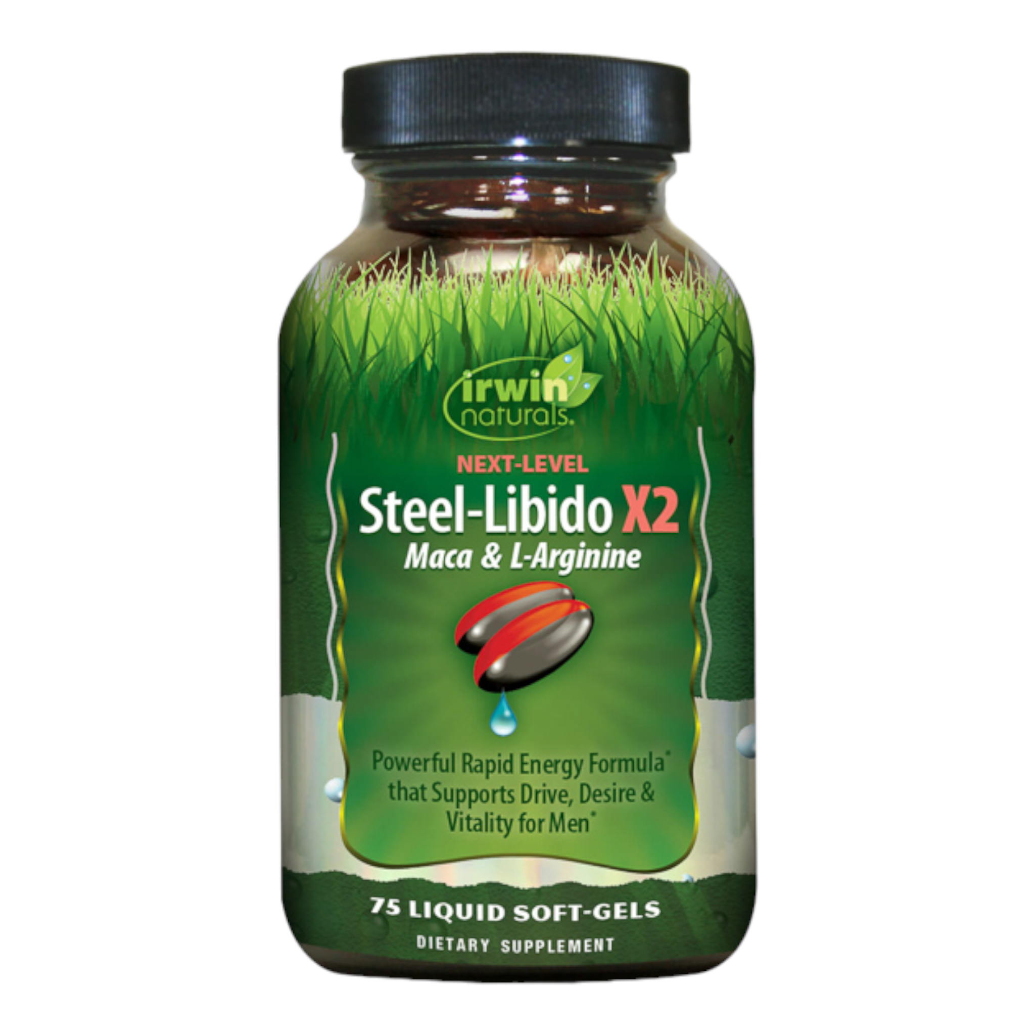 Steel-Libido X2 75 Liquid Soft-Gels
