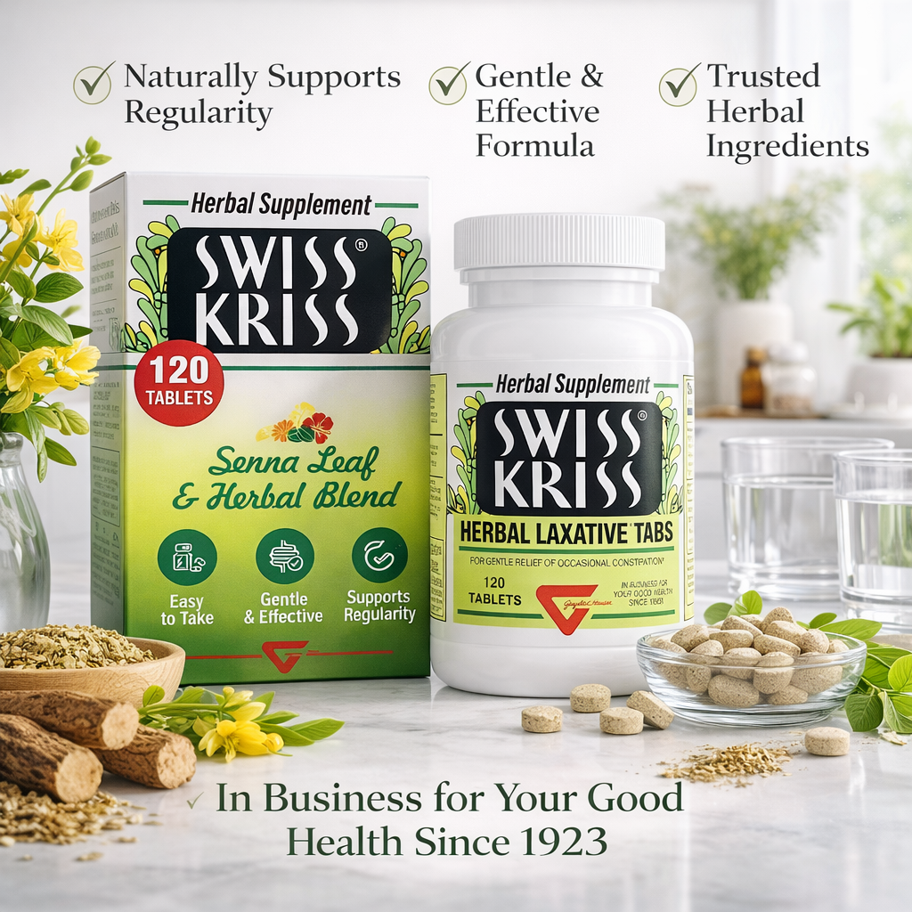 Swiss Kriss 120 Tablets box and bottle lifestyle Polska Apteczka