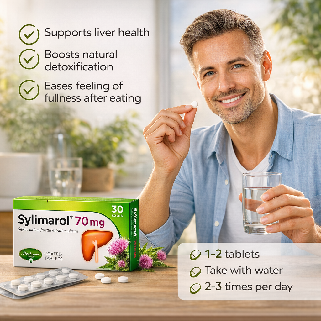 Sylimarol 70 mg Milk Thistle Liver Support 30 Tablets Lifestyle en