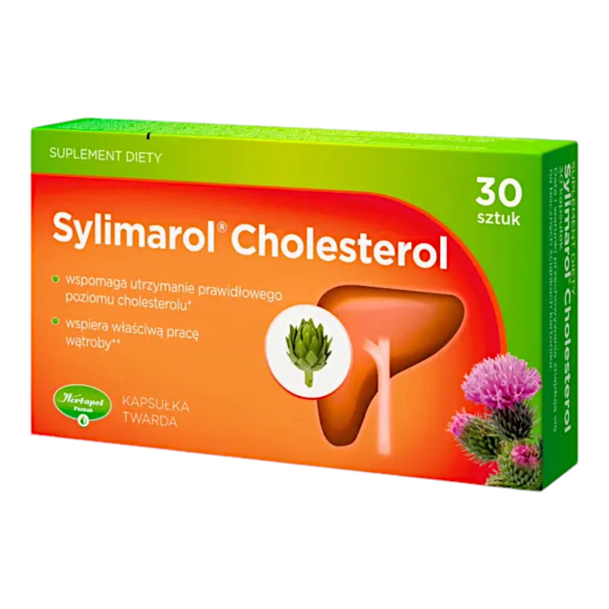 Sylimarol Cholesterol 30 capsules liver and cholesterol supplement