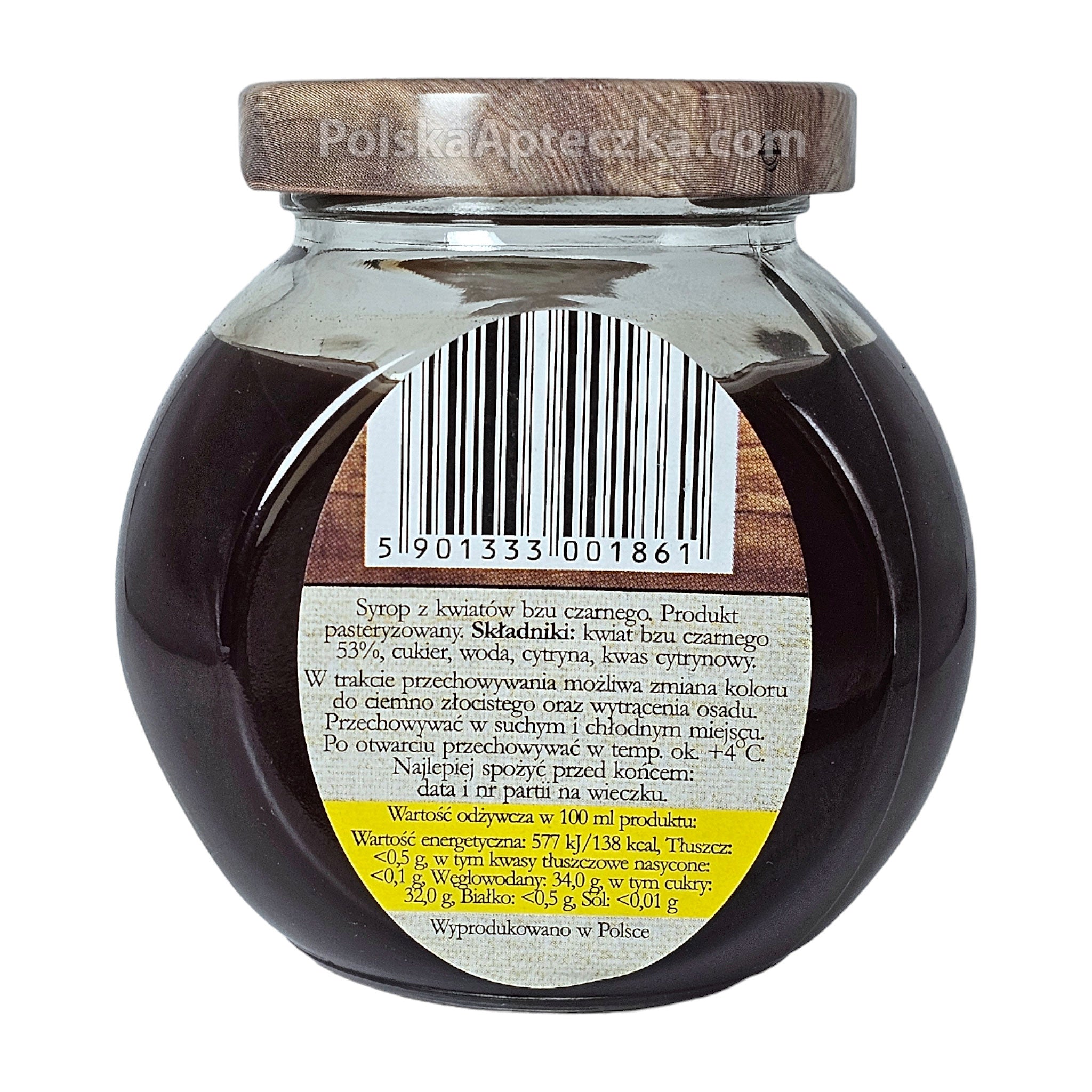 Syrop z kwiatów czarnego bzu 150ml – Apteczka