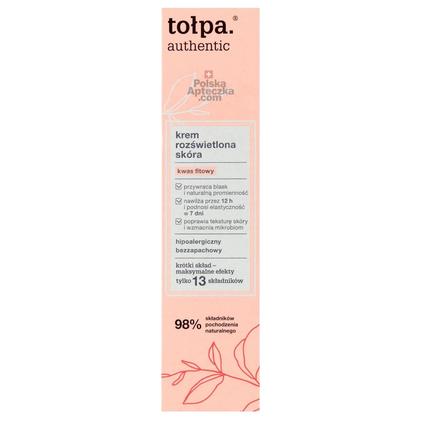 Tolpa Authentic Brightening Skin Cream 40ml box