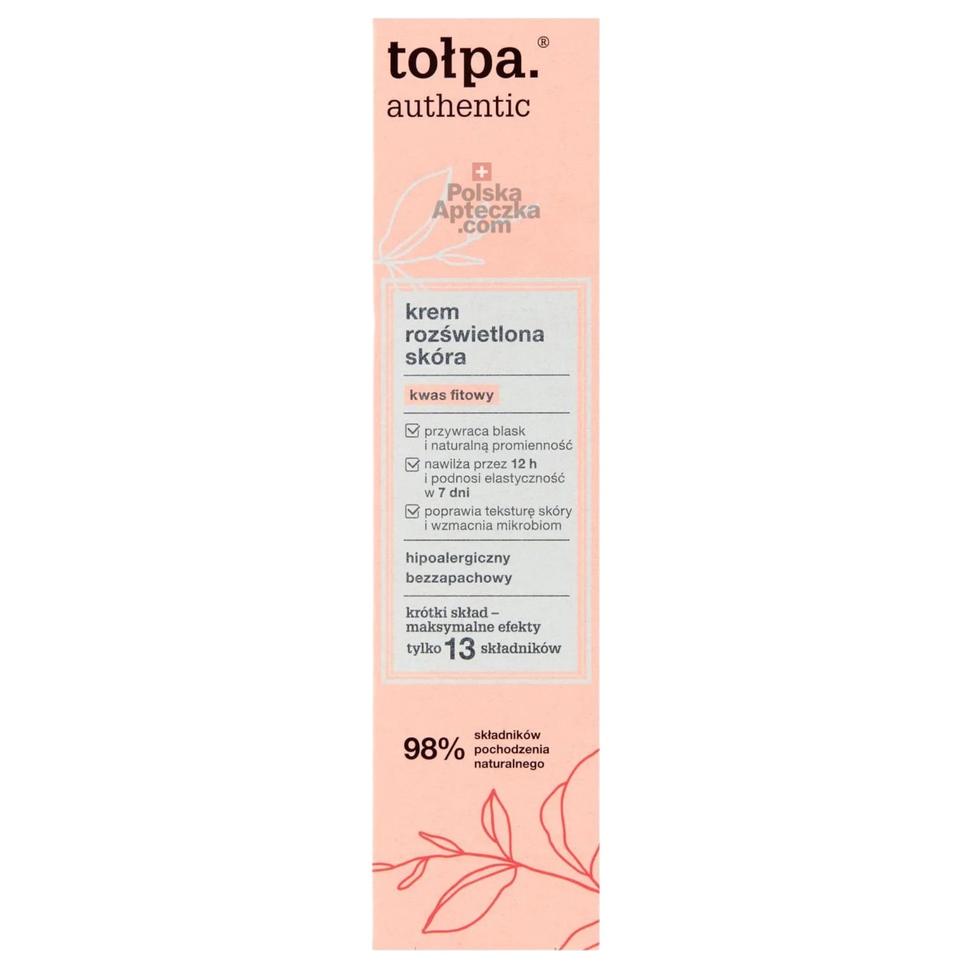 Tolpa Authentic Brightening Skin Cream 40ml box