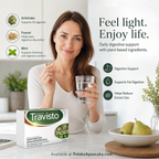 Travisto 40 Tablets Herbal Digestive & Fat Digestion Support Lifestyle