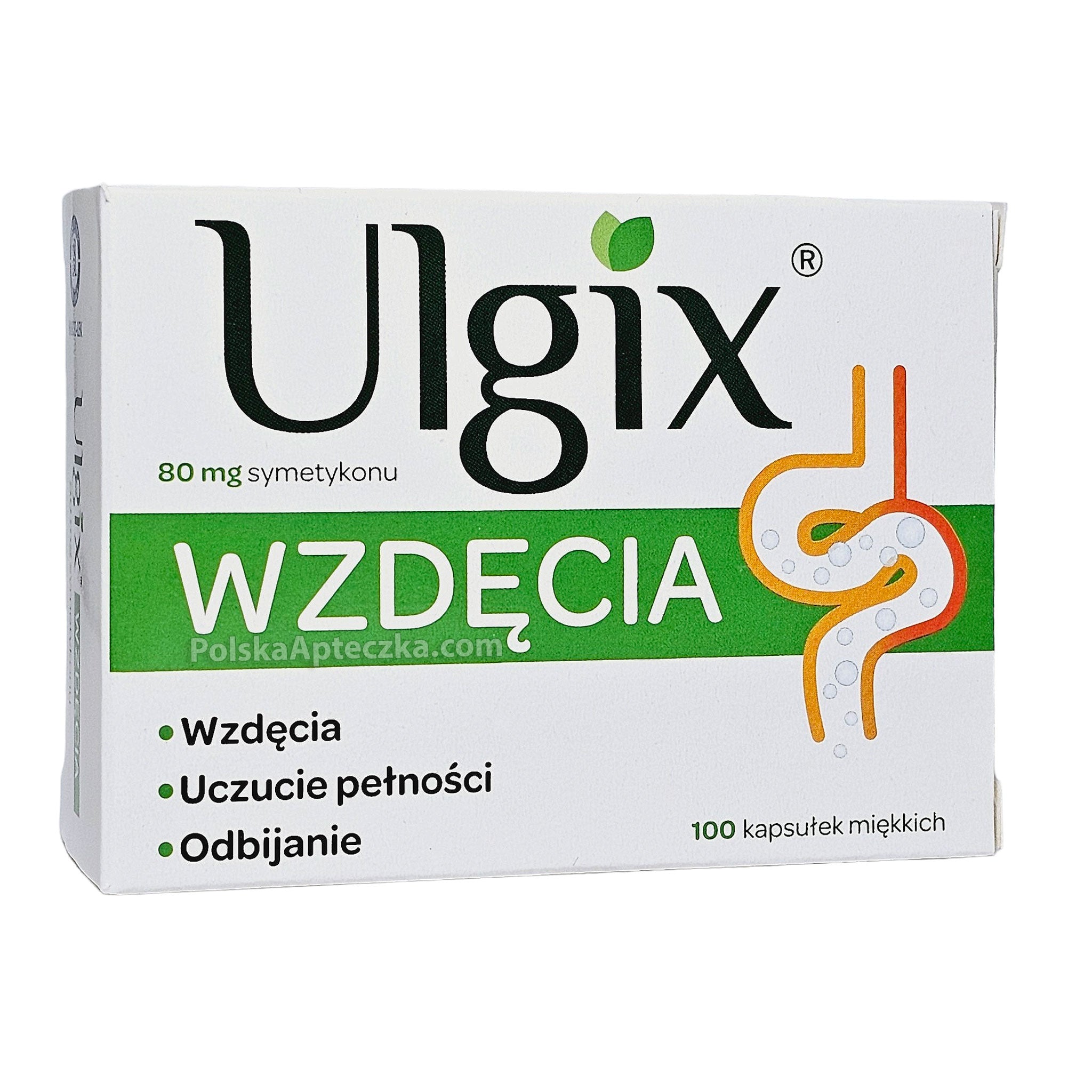 Ulgix Wzdęcia 100 Soft Capsules