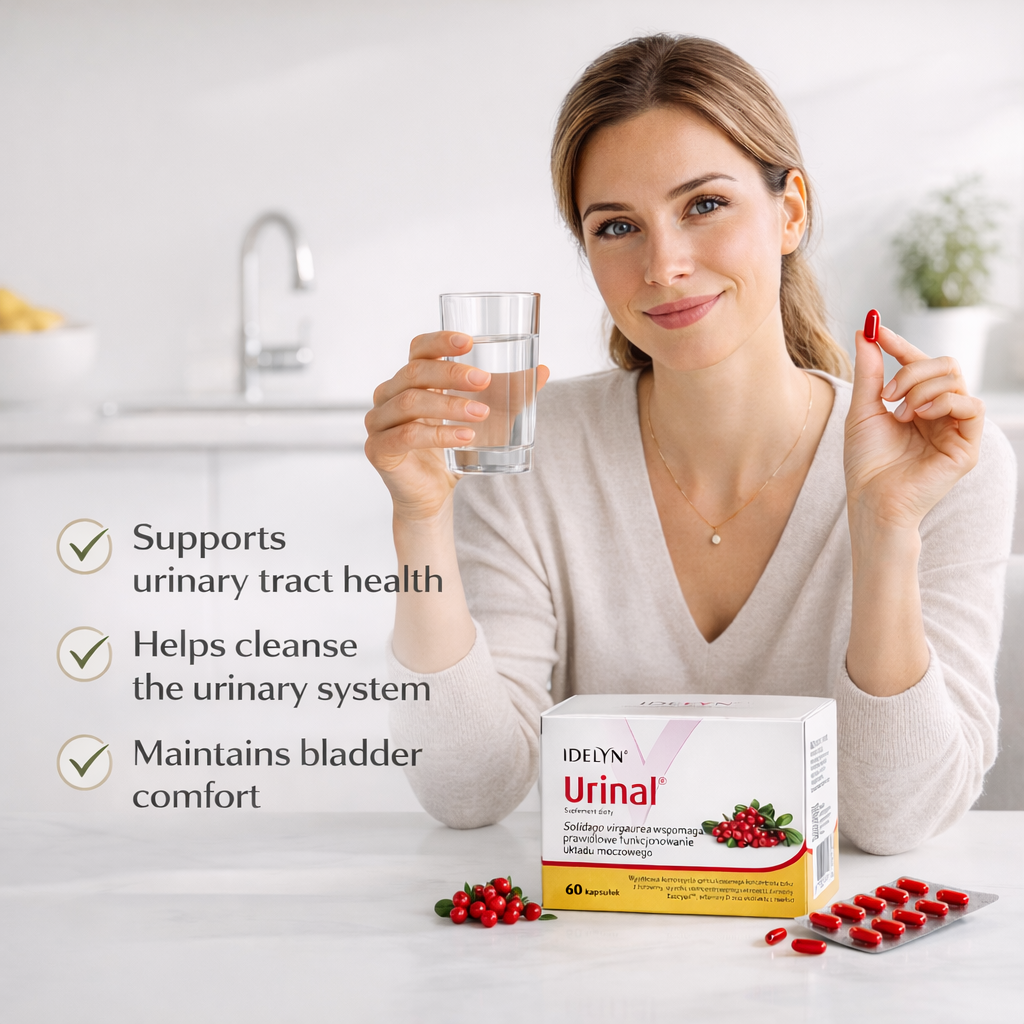 Urinal 60 capsules benefit