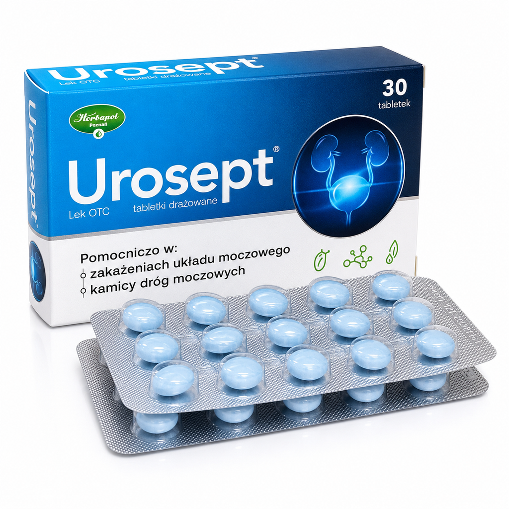 Urosept Urinary Tract Support Tablets 30 Count Herbapol Blisterpack