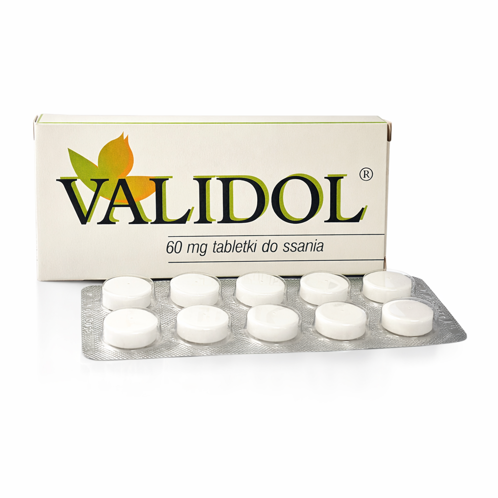 Validol 60mg 10 Tablets blisterpack