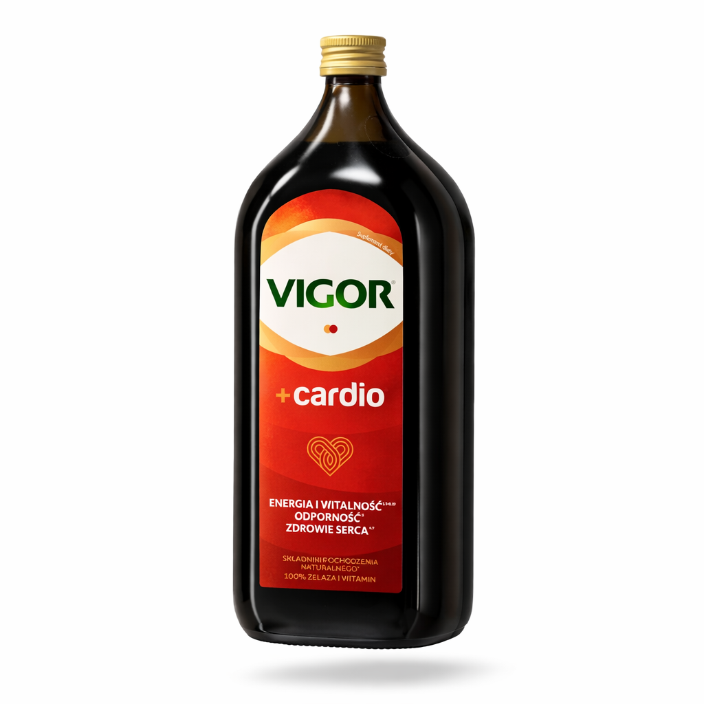 Vigor + Cardio Liquid Vitamin Supplement 1000ml USP Zdrowie