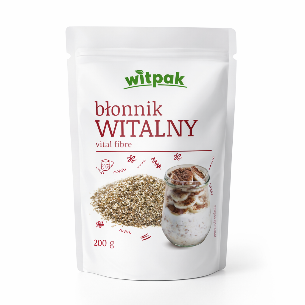 Vital Fiber Psyllium Seed & Husk Blend 200g, Witpak