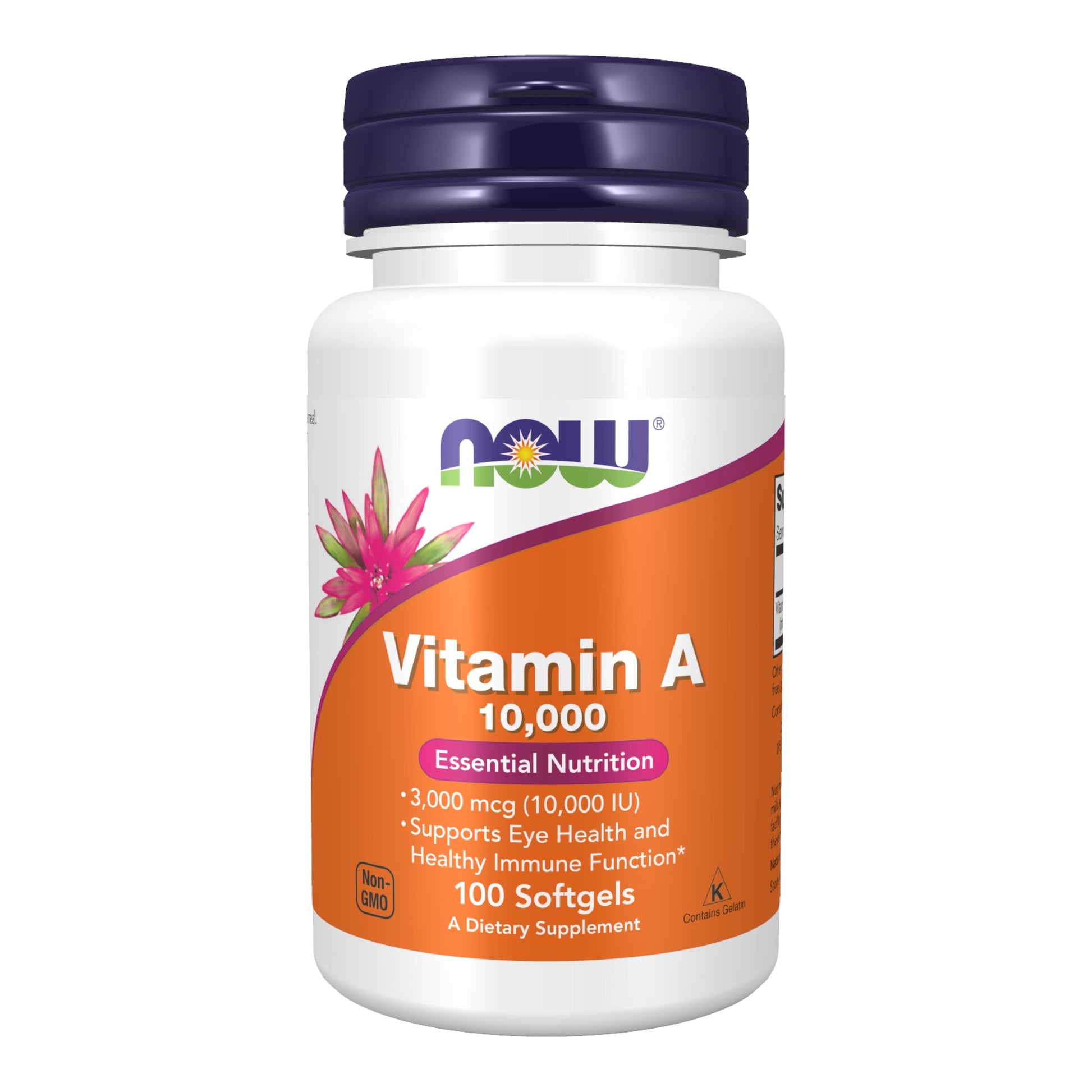 Vitamin A 10 000 IU 100 Softgels Apteczka Proton Nutrition vitamin-a-10-000-iu-100-softgels-apteczka-proton-nutrition