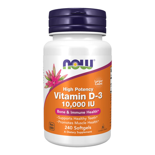 Vitamin D-3 10,000 IU - 240 Softgels