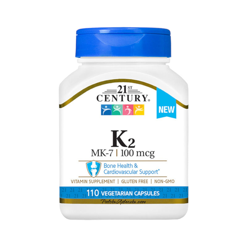 Vitamin K2 MK-7 100mcg 110 Capsules