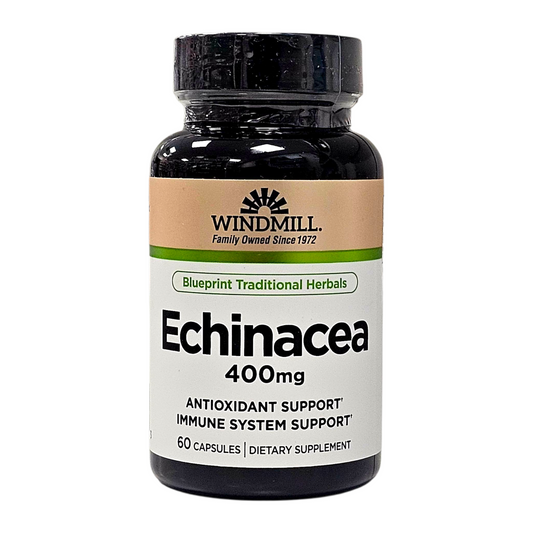 Windmill Echinacea 400 mg 60 capsules bottle front