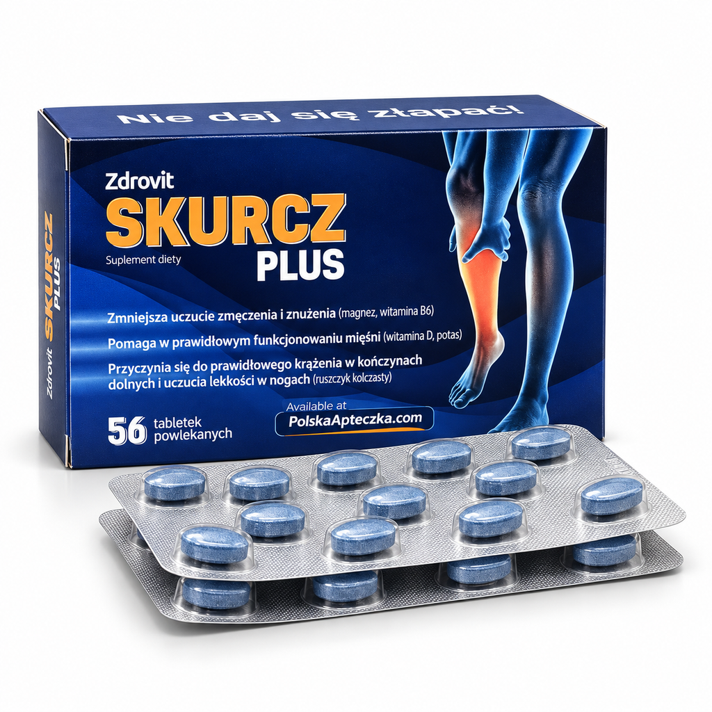 Zdrovit Skurcz Plus Magnesium & Potassium 56 Tablets