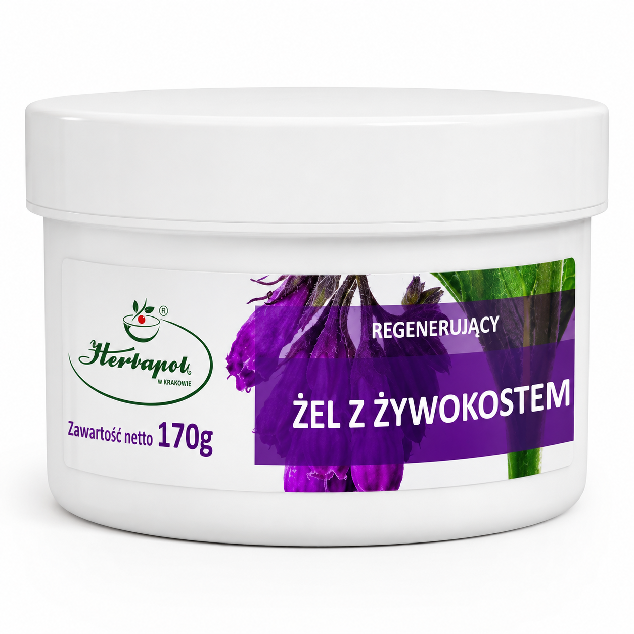 Zel z Zywokostem 170g Herbapol Regenerating Comfrey Gel