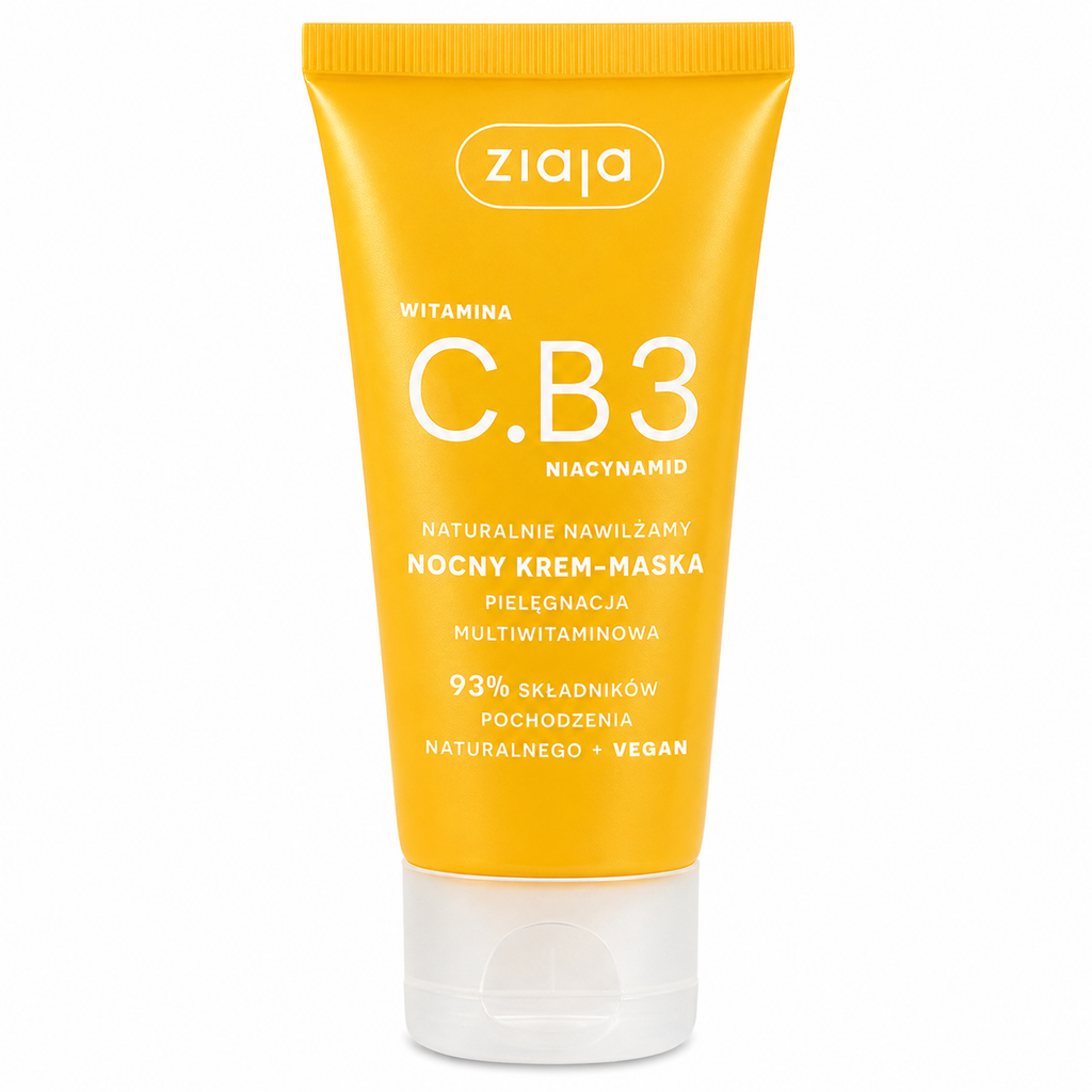 Ziaja Vitamin C.B3 Niacinamide Night Cream Mask 50ml
