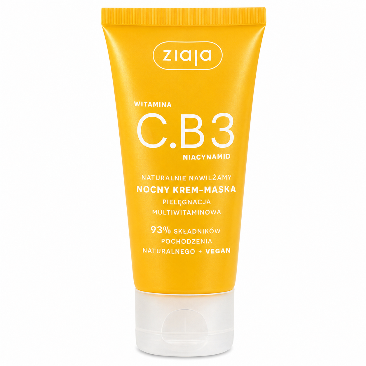 Ziaja Vitamin C.B3 Niacinamide Night Cream Mask 50ml