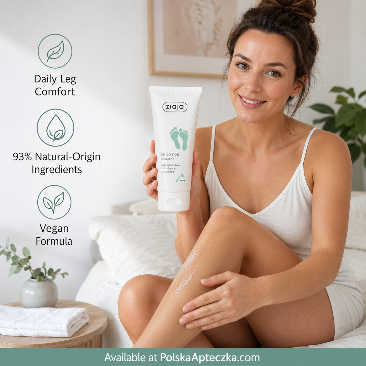 Ziaja Chestnut Foot & Leg Gel 100ml lifestyle