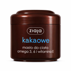 Ziaja Cocoa Butter Body Butter with Omega 3, 6 and Vitamin E 200 ml jar