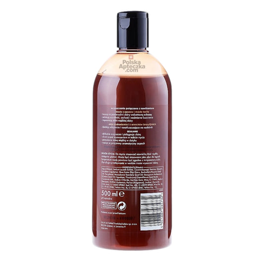Ziaja Cupuaçu Crystal Shower Gel – Moisturizing body wash with shea, Brazil nut, and macadamia oils, 500ml
