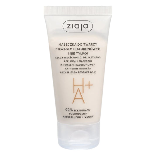 Ziaja Face Mask with Hyaluronic Acid and More, 50ml