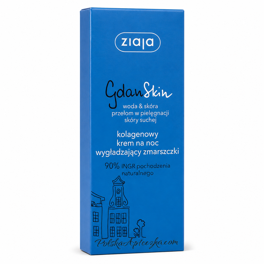 Ziaja GdanSkin Collagen Night Cream Wrinkle Smoothing 50ml