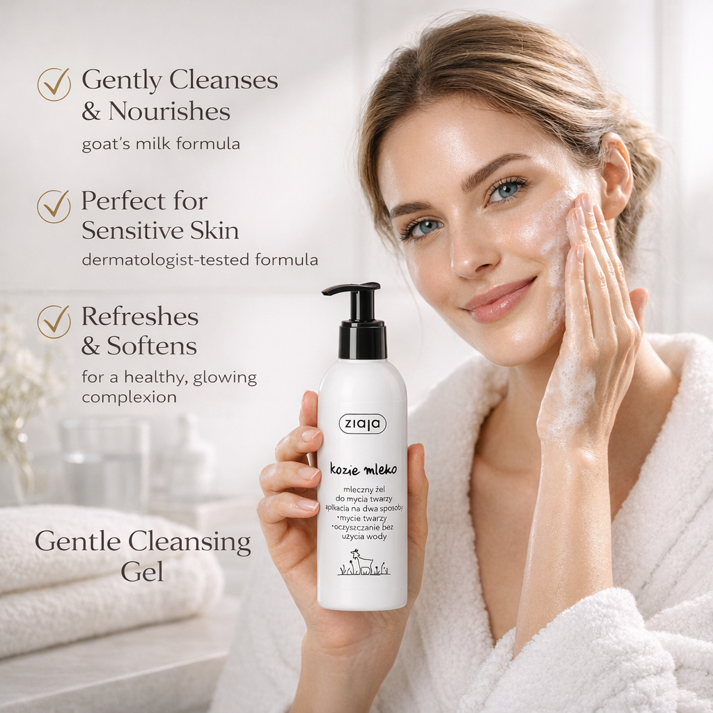 Ziaja Goat’s Milk Face Wash Gel 200 ml Lifestyle