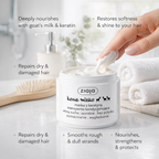 Ziaja Goat’s Milk Hair Mask with Keratin Intensive Conditioning 200 ml Benefits