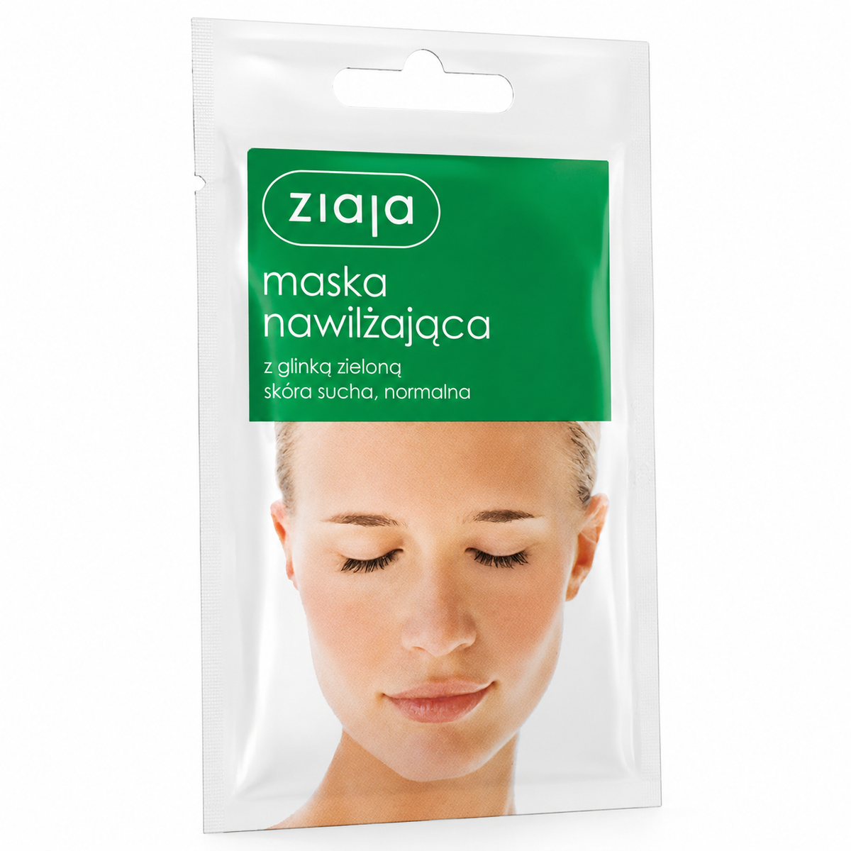 Ziaja Green Clay Moisturizing Face Mask for Dry & Normal Skin 7ml