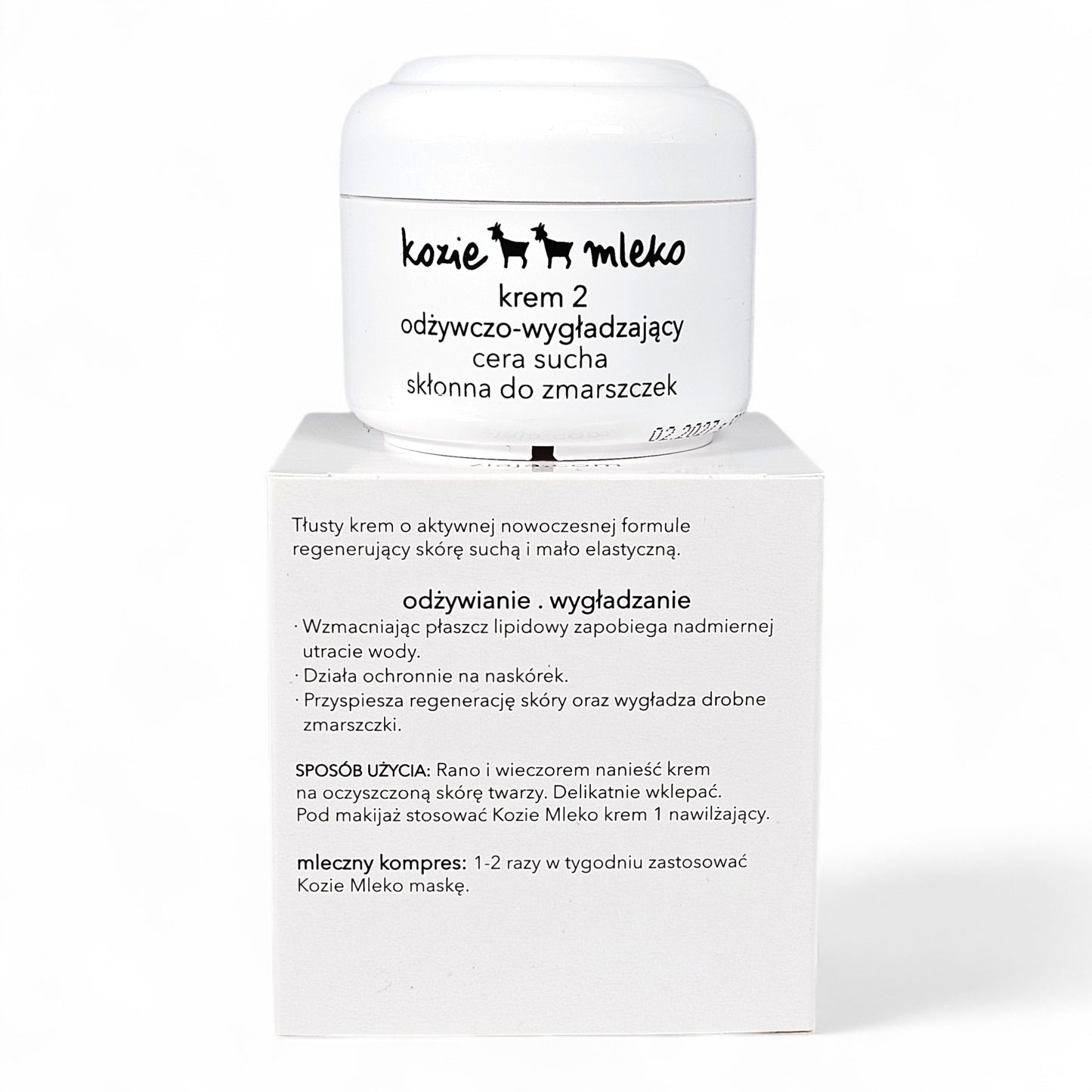 Ziaja Kozie Mleko Krem 2 50ml instructions