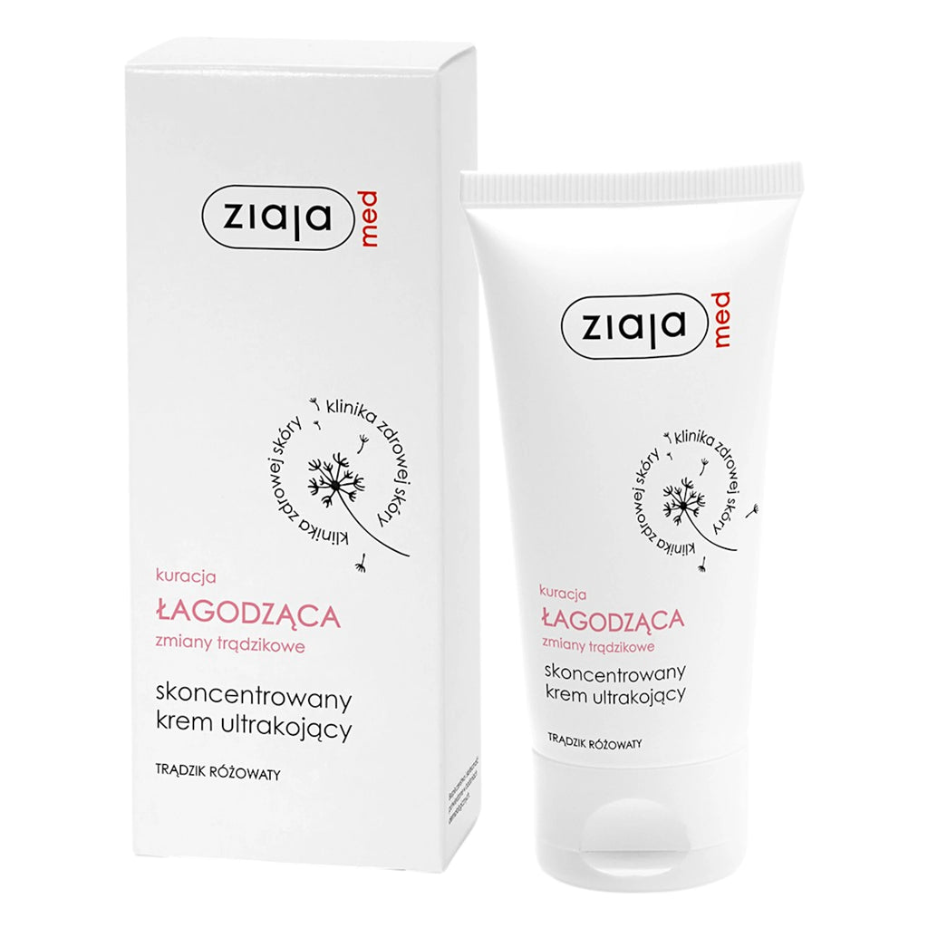 Ziaja Med Soothing Concentrated Cream for Rosacea and Acne-Prone Skin 50ml
