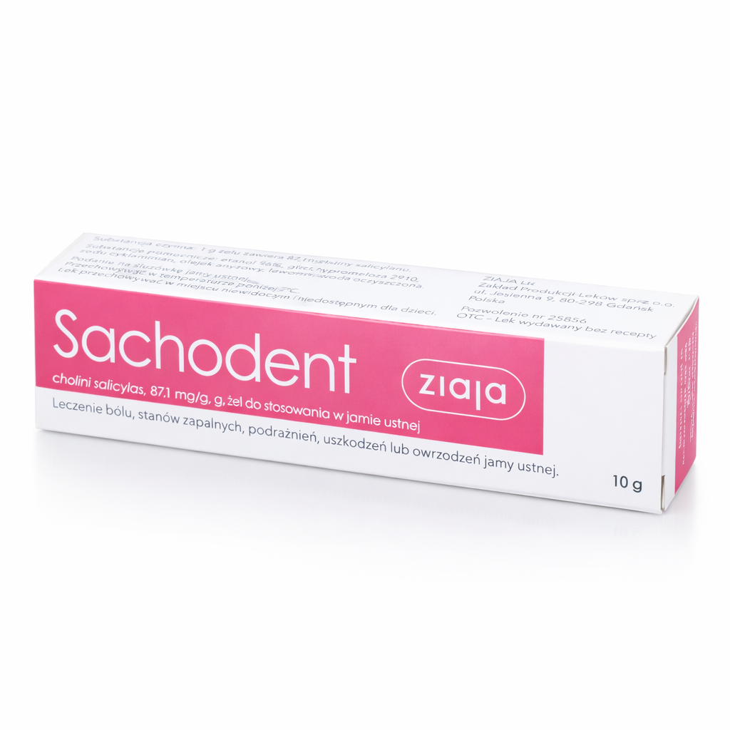 Ziaja Sachodent Oral Care Gel 10 g
