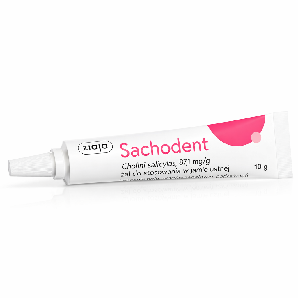 Ziaja Sachodent Oral Care Gel 10 g tube