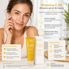 Ziaja Vitamin C.B3 Niacinamide Active Serum 30ml lifestyle polska apteczka