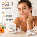Ziaja marigold face cream calendula moisturizer for dry sensitive skin