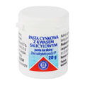 Zinc and Salicylic Acid Paste for Acne and Oily Skin 20g Jar
