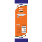 NOW Foods Apple Fiber Powder - 12 oz. – Label details / Etykieta producenta