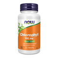 NOW Foods Chlorophyll 100 mg - 90 Veg Capsules / Chlorophyll 100 mg - 90 kapsułek roślinnych