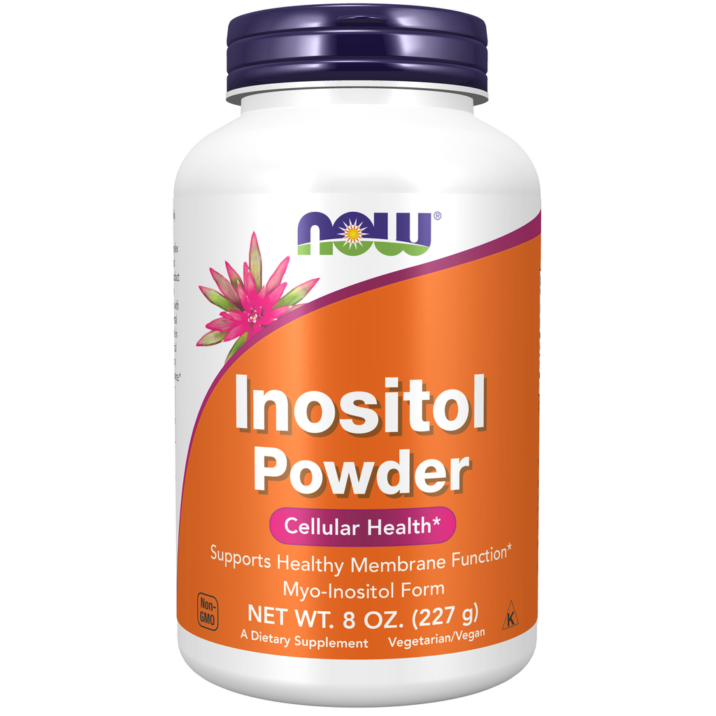 NOW Foods Inositol Powder Vegetarian - 8 oz. / inozytol proszek wegetariański - 8 oz.