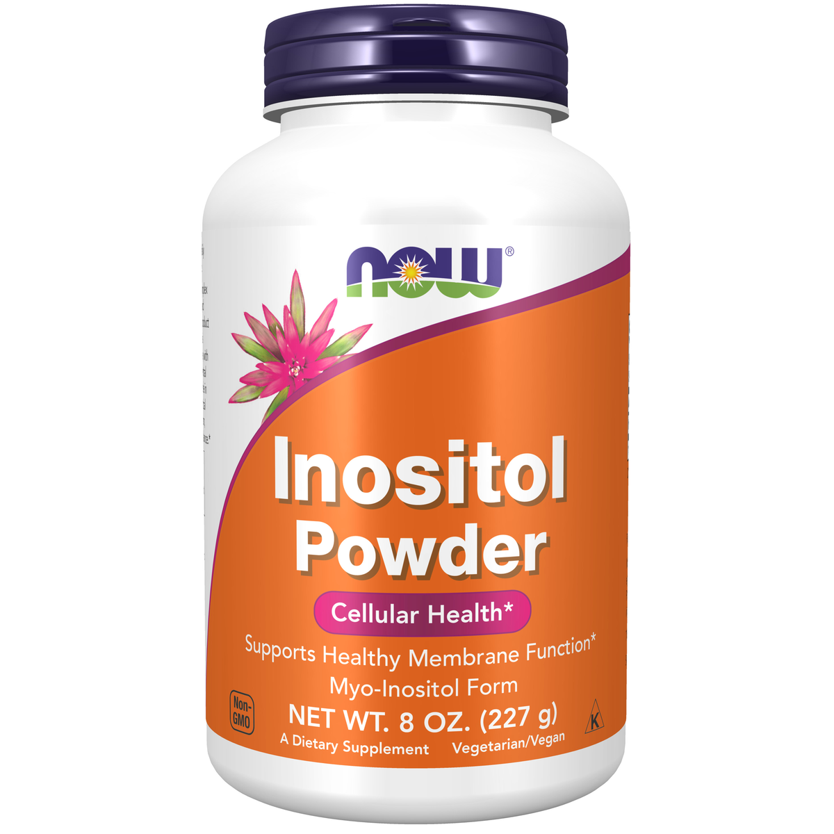 NOW Foods Inositol Powder Vegetarian - 8 oz. / inozytol proszek wegetariański - 8 oz.